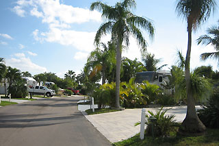 Chokoloskee Island resort street