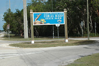 John Penekamp State Park entrance