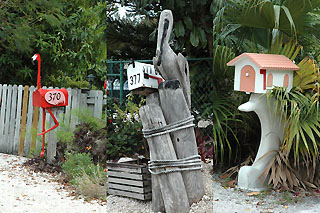 Key Largo mailboxes