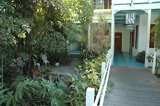 Blue Parrot Inn entrance, Key West