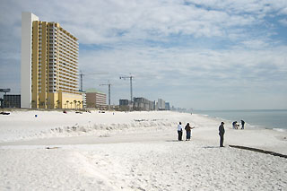 beach at the Panama City Beach