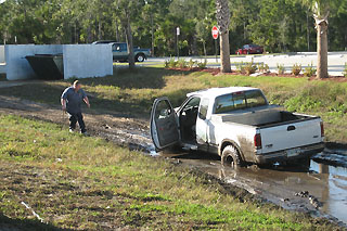 stuck truck in Rockledge